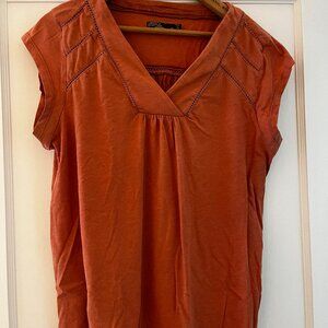 Orange Prana T-Shirt M